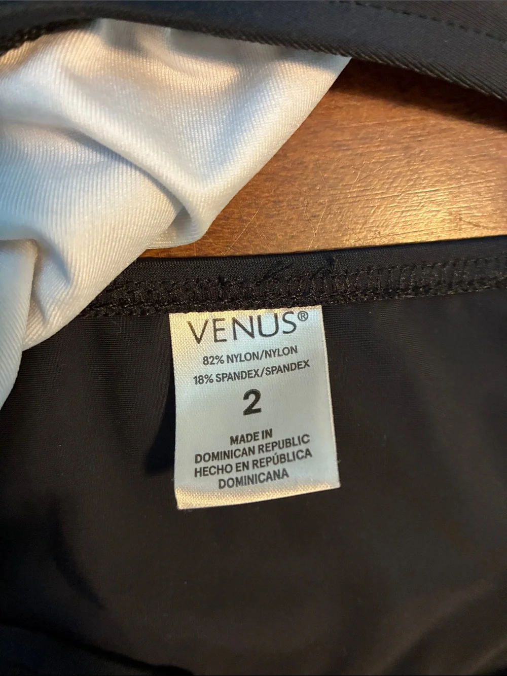 Black tie back and neck swimsuit